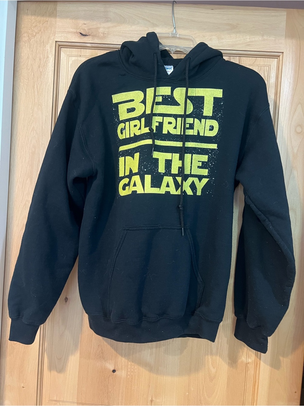 Best Girlfriend in the Galaxy Black Hoodie
